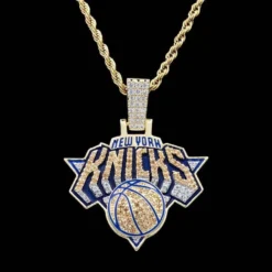 New York Knicks Pendant -Fashion Jewelry Discount Store new york knicks pendant gld men the gld shop 6