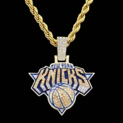 New York Knicks Pendant -Fashion Jewelry Discount Store new york knicks pendant gld men the gld shop 7
