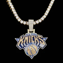 New York Knicks Pendant -Fashion Jewelry Discount Store new york knicks pendant gld men the gld shop 9