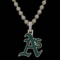 Oakland Athletics Pendant 28 Oakland Athletics Pendant -Fashion Jewelry Discount Store oakland athletics pendant gld men the gld shop 14