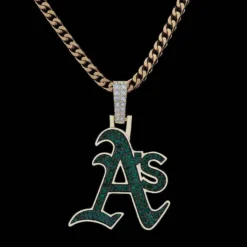 Oakland Athletics Pendant 22 Oakland Athletics Pendant -Fashion Jewelry Discount Store oakland athletics pendant gld men the gld shop 8