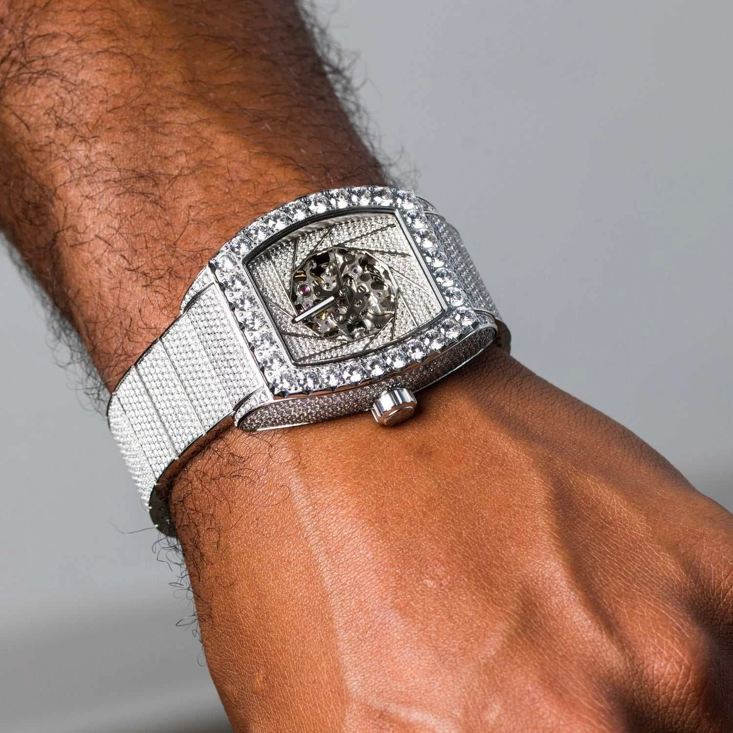 40MM Perennial Era Auto Watch- Fully Iced 3 40MM Perennial Era Auto Watch- Fully Iced - Image 3