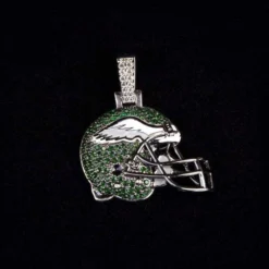 Philadelphia Eagles Helmet Pendant