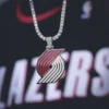 Portland Trail Blazers Pendant