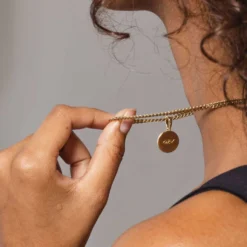 Sagittarius Micro Coin Pendant -Fashion Jewelry Discount Store sagittarius micro coin pendant gld women the gld shop 3