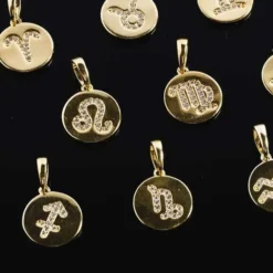 Sagittarius Micro Coin Pendant -Fashion Jewelry Discount Store sagittarius micro coin pendant gld women the gld shop 4