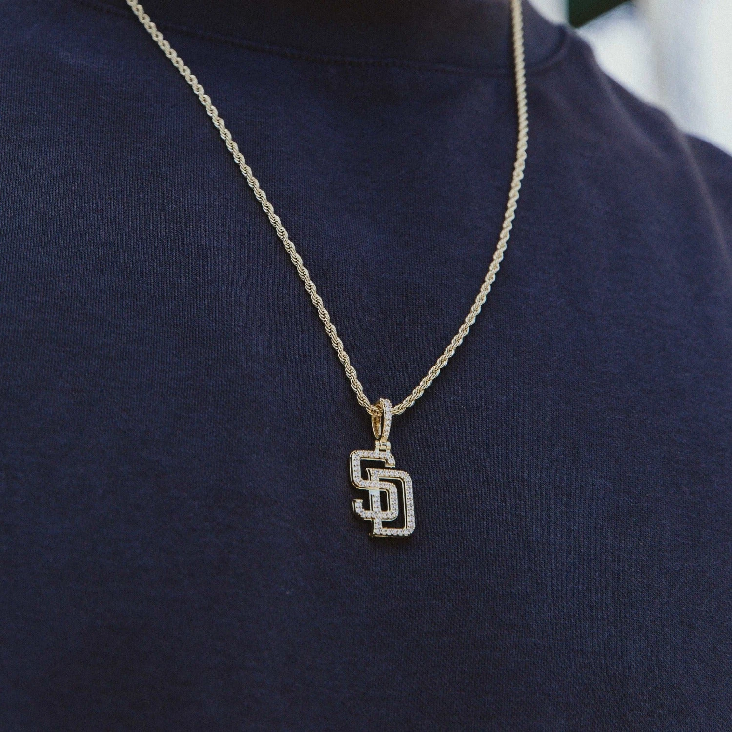 San Diego Padres Micro Pendant 2 San Diego Padres Micro Pendant - Image 2
