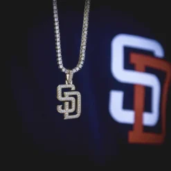 San Diego Padres Pendant -Fashion Jewelry Discount Store san diego padres pendant gld men the gld shop 4