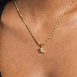 Scorpio Pave Pendant