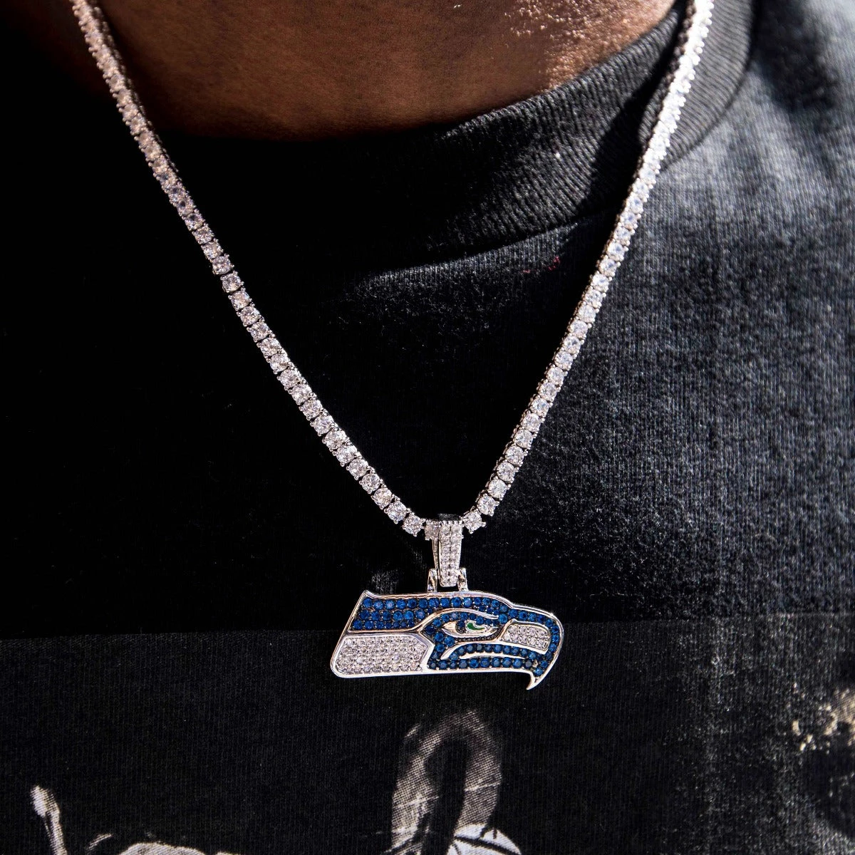 Seattle Seahawks Pendant 3 Seattle Seahawks Pendant - Image 3