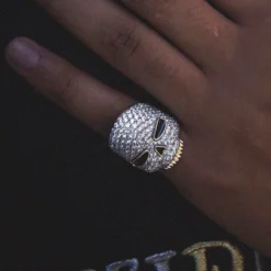 Skull Ring -Fashion Jewelry Discount Store skull ring gld men the gld shop 3