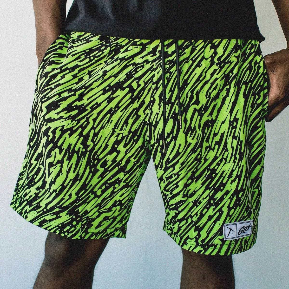 Summer Board Shorts In Green 2 Summer Board Shorts In Green - Image 2