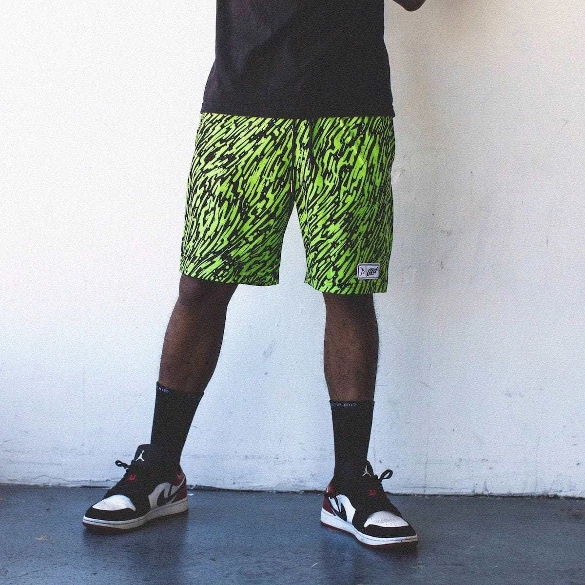 Summer Board Shorts In Green 4 Summer Board Shorts In Green - Image 4