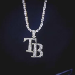Tampa Bay Rays Pendant -Fashion Jewelry Discount Store tampa bay rays pendant gld men the gld shop 3