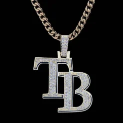Tampa Bay Rays Pendant -Fashion Jewelry Discount Store tampa bay rays pendant gld men the gld shop 6