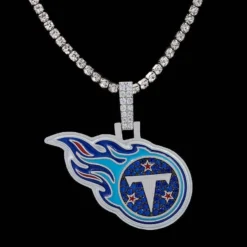 Tennessee Titans Pendant -Fashion Jewelry Discount Store tennessee titans pendant gld men the gld shop 11