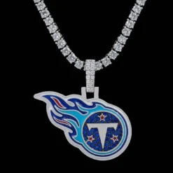Tennessee Titans Pendant -Fashion Jewelry Discount Store tennessee titans pendant gld men the gld shop 13