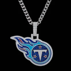 Tennessee Titans Pendant -Fashion Jewelry Discount Store tennessee titans pendant gld men the gld shop 7