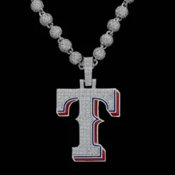 Texas Rangers Pendant 27 Texas Rangers Pendant -Fashion Jewelry Discount Store texas rangers pendant gld men the gld shop 13