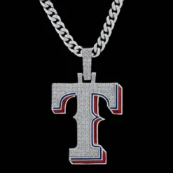 Texas Rangers Pendant 29 Texas Rangers Pendant -Fashion Jewelry Discount Store texas rangers pendant gld men the gld shop 15
