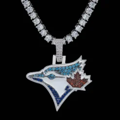 Toronto Blue Jays Pendant -Fashion Jewelry Discount Store toronto blue jays pendant gld men the gld shop 10