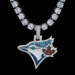 Toronto Blue Jays Pendant -Fashion Jewelry Discount Store toronto blue jays pendant gld men the gld shop 11