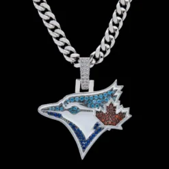 Toronto Blue Jays Pendant -Fashion Jewelry Discount Store toronto blue jays pendant gld men the gld shop 12