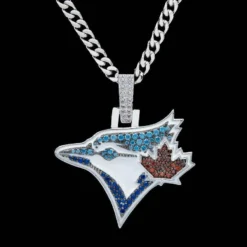 Toronto Blue Jays Pendant -Fashion Jewelry Discount Store toronto blue jays pendant gld men the gld shop 4