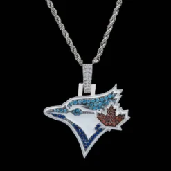 Toronto Blue Jays Pendant -Fashion Jewelry Discount Store toronto blue jays pendant gld men the gld shop 6