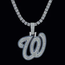 Washington Nationals Pendant -Fashion Jewelry Discount Store washington nationals pendant gld men the gld shop 12
